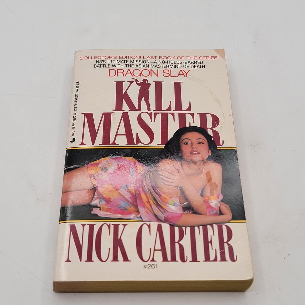 Nick Carter Dragon Slay Killmaster #261 Collector's Edition 1st Printing 1990